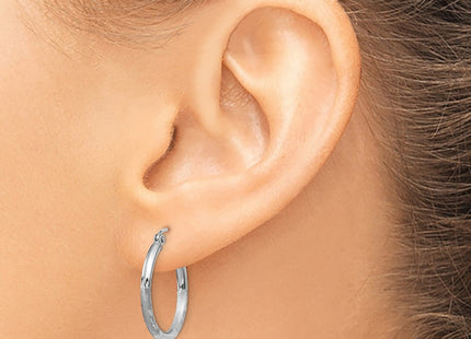 14k White Gold Earrings Style TC198 - Classique Jewelry Inc.