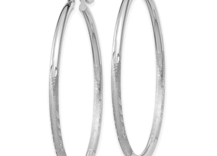 14k White Gold Earrings Style TC201 - Classique Jewelry Inc.