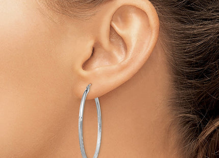 14k White Gold Earrings Style TC201 - Classique Jewelry Inc.
