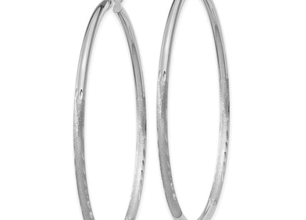 14k White Gold Earrings Style TC203 - Classique Jewelry Inc.