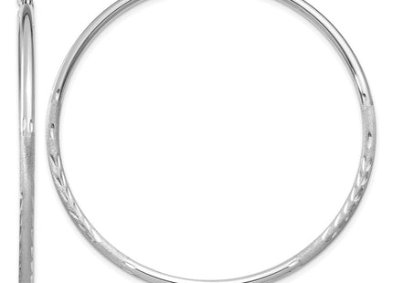 14k White Gold Earrings Style TC203 - Classique Jewelry Inc.