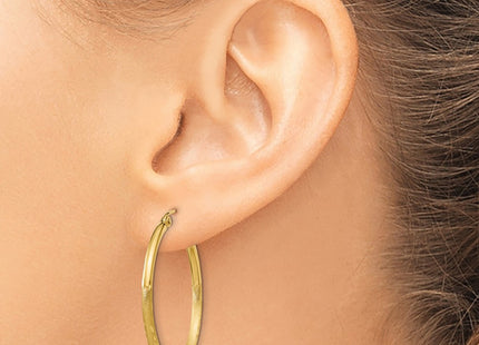 14k Yellow Gold Earrings Style TC208 - Classique Jewelry Inc.