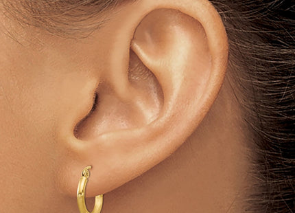 14k Yellow Gold Earrings Style TC212 - Classique Jewelry Inc.