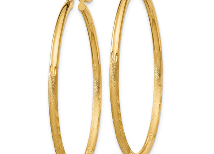 14k Yellow Gold Earrings Style TC213 - Classique Jewelry Inc.