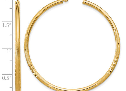 14k Yellow Gold Earrings Style TC214 - Classique Jewelry Inc.