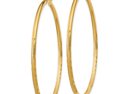 14k Yellow Gold Earrings Style TC215 - Classique Jewelry Inc.