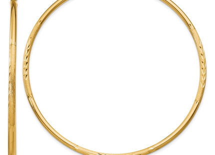 14k Yellow Gold Earrings Style TC217 - Classique Jewelry Inc.