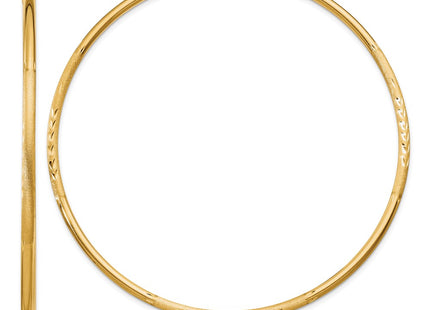 14k Yellow Gold Earrings Style TC218 - Classique Jewelry Inc.