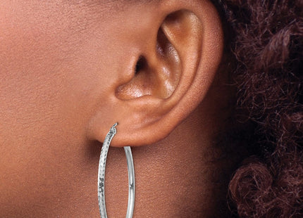 14k White Gold Earrings Style TC219 - Classique Jewelry Inc.