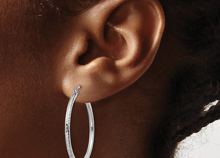 14k White Gold Earrings Style TC220 - Classique Jewelry Inc.