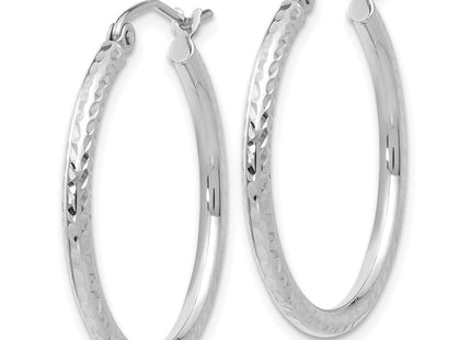 14k White Gold Earrings Style TC221 - Classique Jewelry Inc.