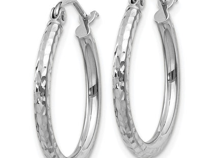 14k White Gold Earrings Style TC222 - Classique Jewelry Inc.