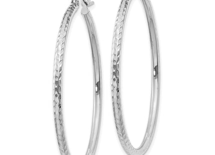 14k White Gold Earrings Style TC225 - Classique Jewelry Inc.