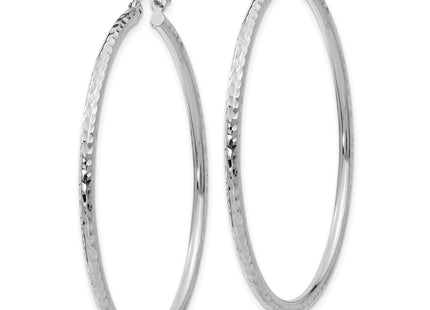 14k White Gold Earrings Style TC226 - Classique Jewelry Inc.