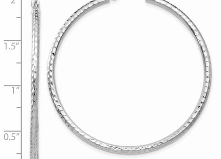 14k White Gold Earrings Style TC226 - Classique Jewelry Inc.