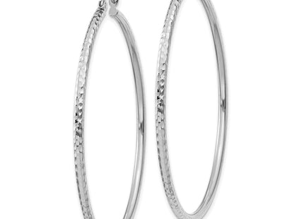 14k White Gold Earrings Style TC227 - Classique Jewelry Inc.