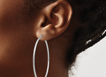 14k White Gold Earrings Style TC228 - Classique Jewelry Inc.