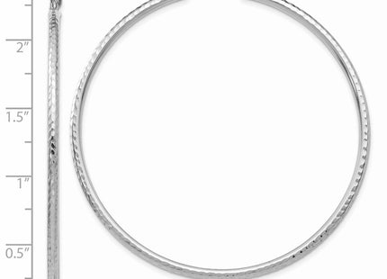 14k White Gold Earrings Style TC228 - Classique Jewelry Inc.