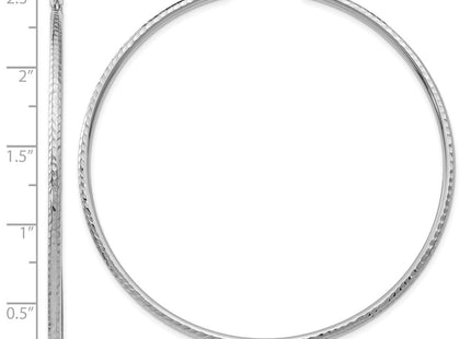 14k White Gold Earrings Style TC229 - Classique Jewelry Inc.
