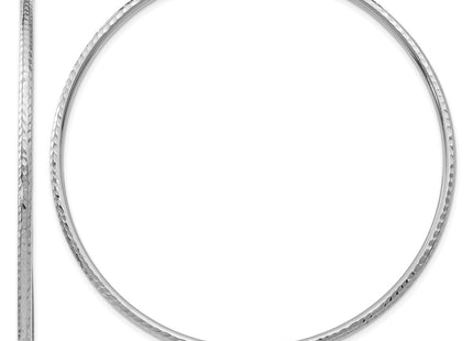 14k White Gold Earrings Style TC229 - Classique Jewelry Inc.