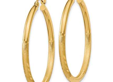14k Yellow Gold Earrings Style TC242 - Classique Jewelry Inc.