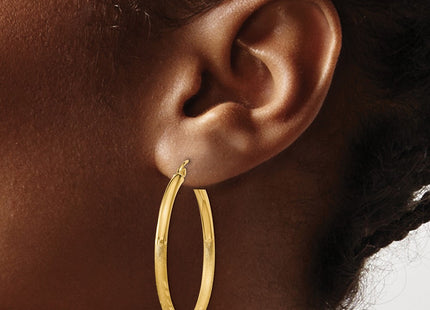 14k Yellow Gold Earrings Style TC242 - Classique Jewelry Inc.