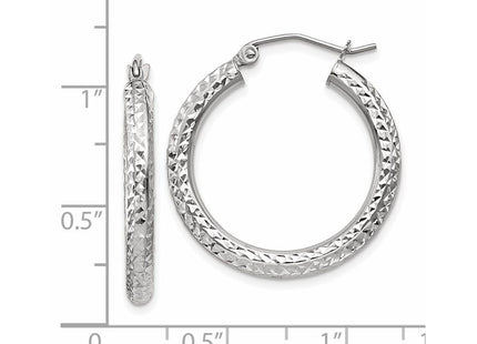 14k White Gold Earrings Style TC253 - Classique Jewelry Inc.