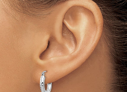 14k White Gold Earrings Style TC256 - Classique Jewelry Inc.