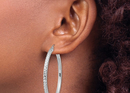 14k White Gold Earrings Style TC258 - Classique Jewelry Inc.