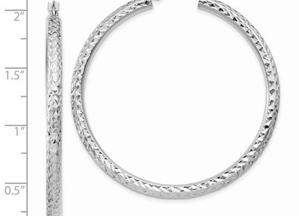 14k White Gold Earrings Style TC258 - Classique Jewelry Inc.