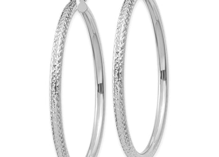 14k White Gold Earrings Style TC259 - Classique Jewelry Inc.