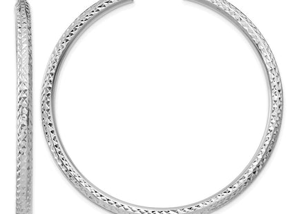 14k White Gold Earrings Style TC259 - Classique Jewelry Inc.