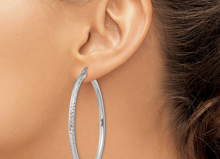14k White Gold Earrings Style TC260 - Classique Jewelry Inc.