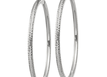 14k White Gold Earrings Style TC261 - Classique Jewelry Inc.