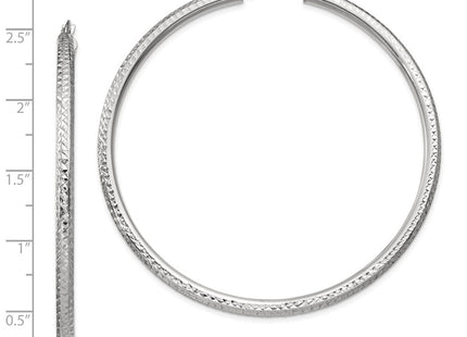 14k White Gold Earrings Style TC261 - Classique Jewelry Inc.
