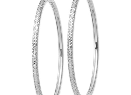 14k White Gold Earrings Style TC262 - Classique Jewelry Inc.