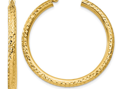 14k Yellow Gold Earrings Style TC263 - Classique Jewelry Inc.