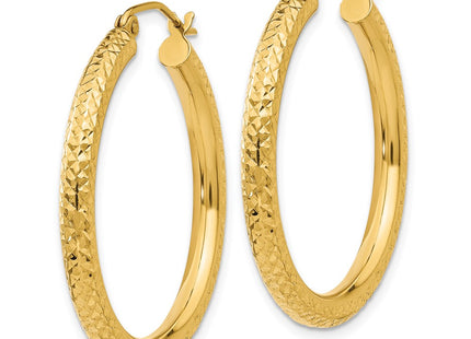 14k Yellow Gold Earrings Style TC264 - Classique Jewelry Inc.