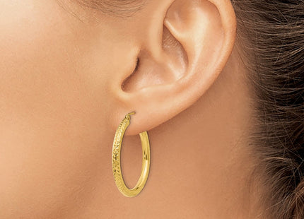 14k Yellow Gold Earrings Style TC264 - Classique Jewelry Inc.
