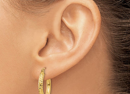 14k Yellow Gold Earrings Style TC266 - Classique Jewelry Inc.