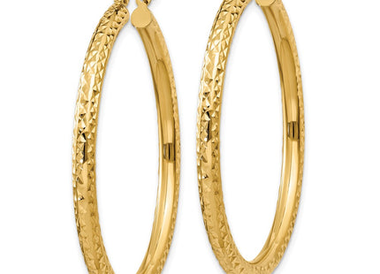 14k Yellow Gold Earrings Style TC269 - Classique Jewelry Inc.