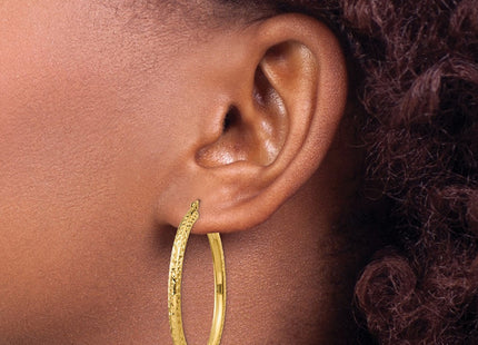 14k Yellow Gold Earrings Style TC269 - Classique Jewelry Inc.