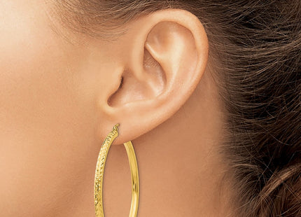 14k Yellow Gold Earrings Style TC270 - Classique Jewelry Inc.