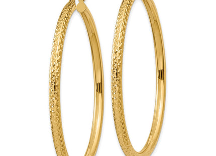 14k Yellow Gold Earrings Style TC271 - Classique Jewelry Inc.