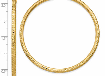14k Yellow Gold Earrings Style TC273 - Classique Jewelry Inc.