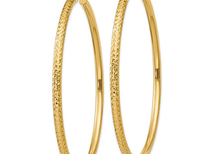 14k Yellow Gold Earrings Style TC274 - Classique Jewelry Inc.
