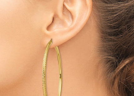 14k Yellow Gold Earrings Style TC274 - Classique Jewelry Inc.
