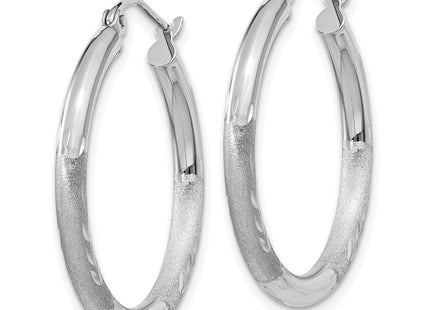 14k White Gold Earrings Style TC277 - Classique Jewelry Inc.