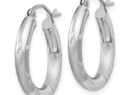 14k White Gold Earrings Style TC278 - Classique Jewelry Inc.