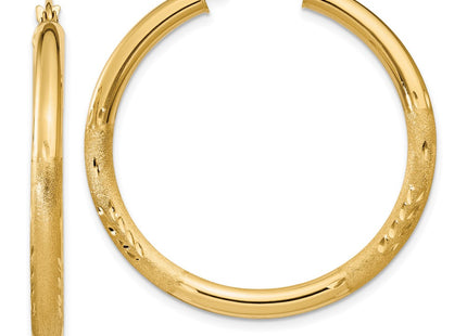 14k Yellow Gold Earrings Style TC287 - Classique Jewelry Inc.